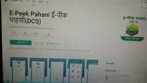 ई -पीक पाहणी