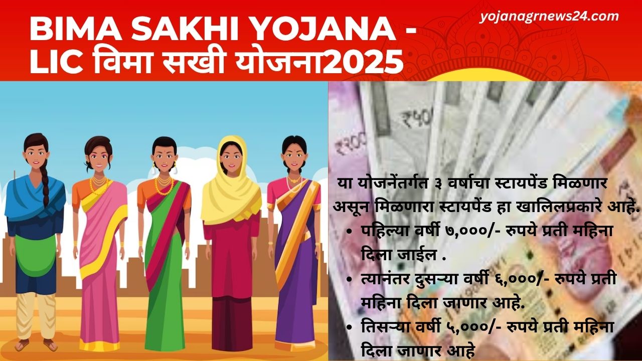 Bima sakhi yojana - LIC विमा सखी योजना2025
